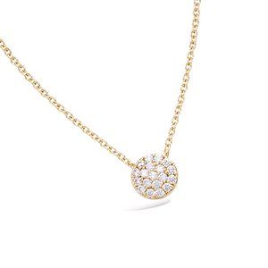 🇫🇷Made in France Diamonelle Round Pave Necklace